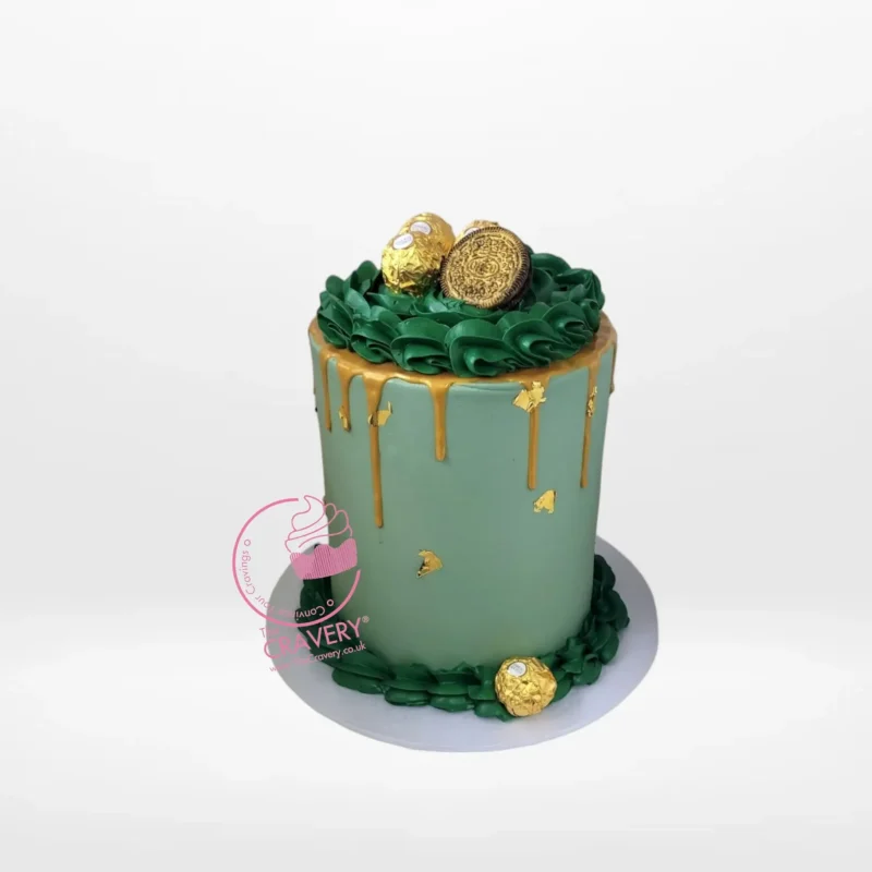 Birthday Cake for Male, The Cravery Cake Delivery Birmingham Birthday Cake for Male by The Cravery, handcrafted modern cake design with delivery across Birmingham.