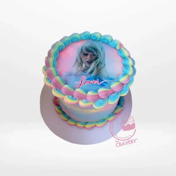 Taylor Swift Cake by The Cravery, music-themed design available from cake shop in Walsall.