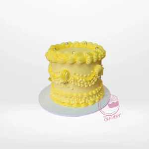 Retro Cake by The Cravery, handcrafted vintage-inspired cake available at our cake shop in Smethwick.