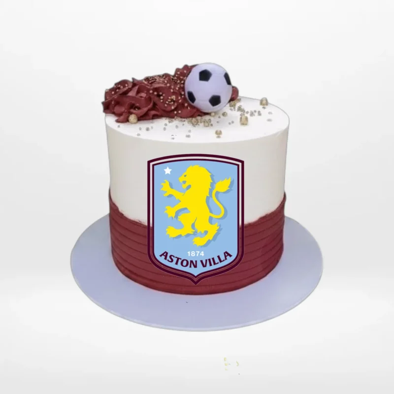 Order an Aston Villa Cake from birthday cakes Birmingham for an unforgettable football-inspired celebration. Aston Villa Cake from birthday cakes Birmingham – A winning celebration for fans of Aston Villa FC.