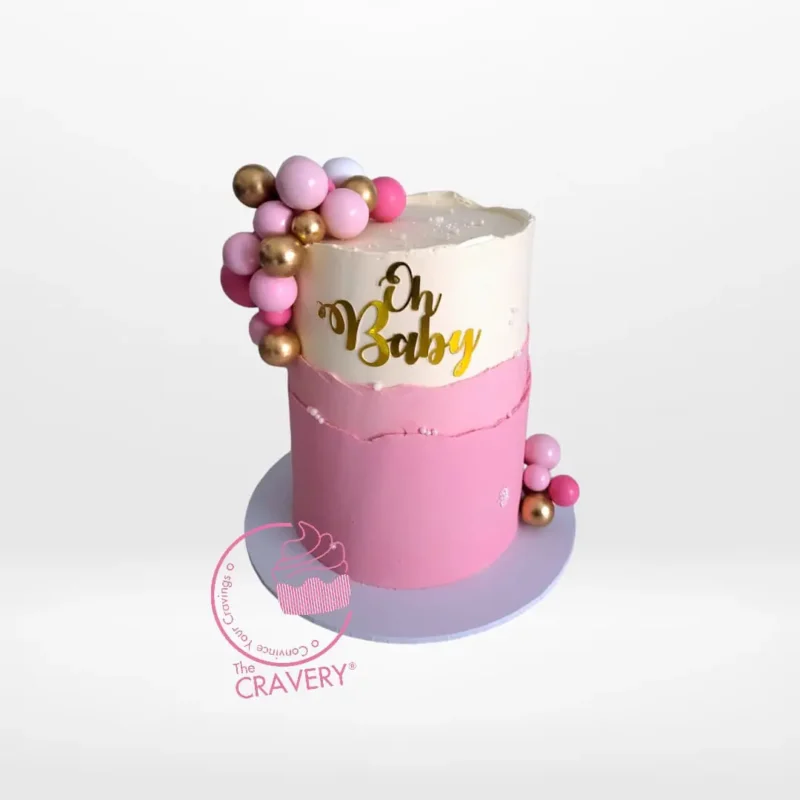 Order a Babyshower Cake Pink from Cake Makers Solihull for a memorable and sweet baby shower celebration. Babyshower Cake Pink from Cake Makers Solihull – A charming and sweet treat for your special baby shower.