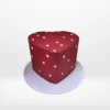Cake Heart Cake – Romantic pastel lavender cake available at cake makers Birmingham.
