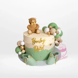 Order a Teddy Cake from birthday cake delivery Birmingham for a memorable celebration. Teddy Cake from Cravery's birthday cake delivery Birmingham service – A cute and delicious way to celebrate any occasion.