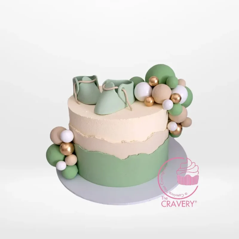 Babyshower Cake with Shoe from Cravery's Babyshower Cakes Delivered Birmingham Service, an elegant, shoe-themed cake for your special occasion. Babyshower Cake with Shoe from Cravery's Babyshower Cakes Delivered Birmingham Service, the perfect cake for a whimsical baby shower.