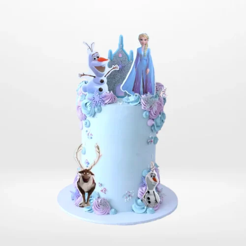 Cake from Frozen – A magical Disney-inspired creation by Cravery's cake makers Birmingham.