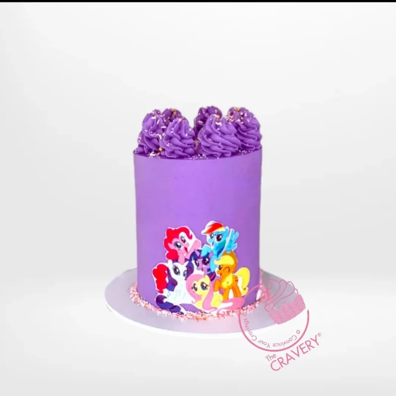 My Little Pony Birthday Cake from Cravery Cake Makers Birmingham. A magical, whimsical cake for your special event. My Little Pony Birthday Cake from Cravery Cake Makers Birmingham. A whimsical cake featuring beloved characters from the My Little Pony world.
