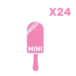 Box of 24 large mini cakesicles handcrafted by The Cravery in Birmingham