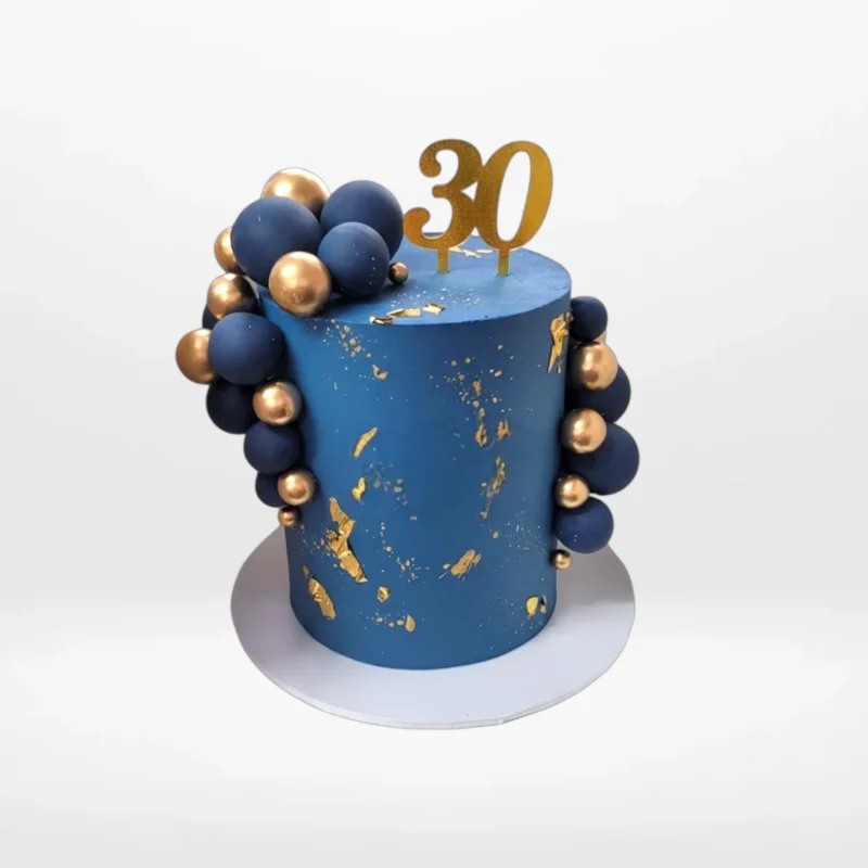 30th Birthday Cake for Him | Birthday Cakes Redditch, The Cravery 30th Birthday Cake for Him, stylish design by The Cravery | birthday cakes Redditch