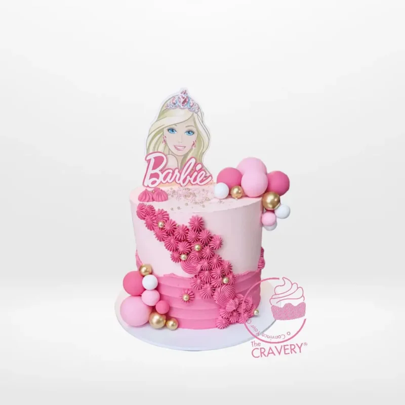 Barbie Barbie Cake from Cravery’s birthday cake Walsall