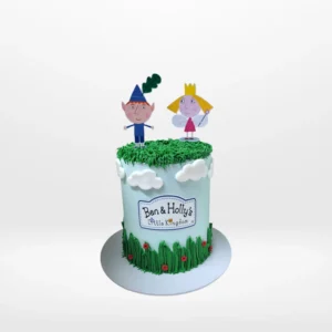 Ben and Holly Cake, Cake Birmingham Ben and Holly Cake from Cravery’s cake Birmingham