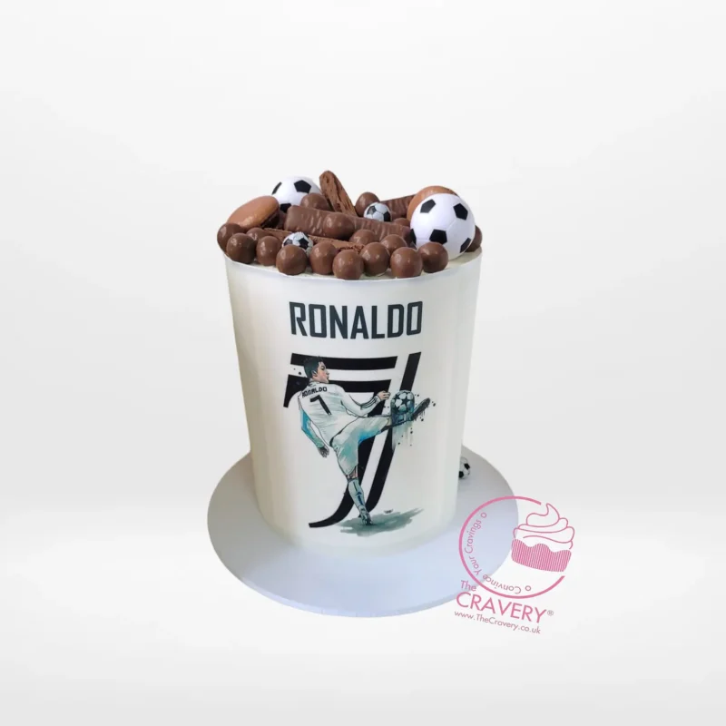 Cake Football Cake, Cravery’s cake shop Solihull Cake Football Cake from Cravery’s cake shop Solihull