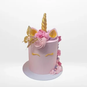 Cake of Unicorn with magical decorations, cake shop Redditch