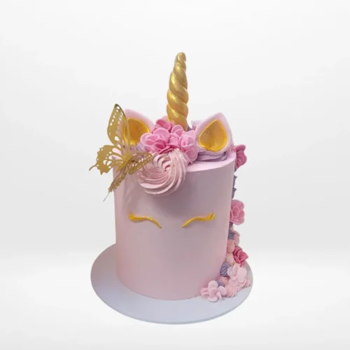 Cake of Unicorn with magical decorations, cake shop Redditch