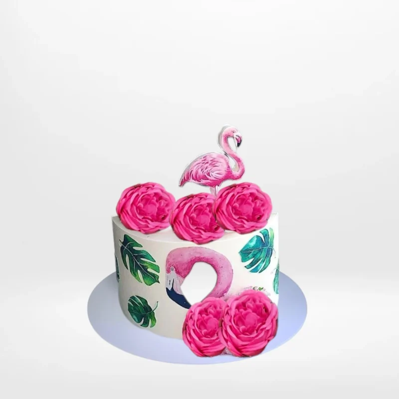 Flamingo Cake | The Cravery Shirley Flamingo Cake from Cake Shop Shirley