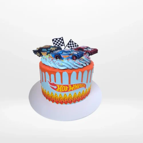 Hot Wheel Cake from Cravery’s birthday cakes Solihull