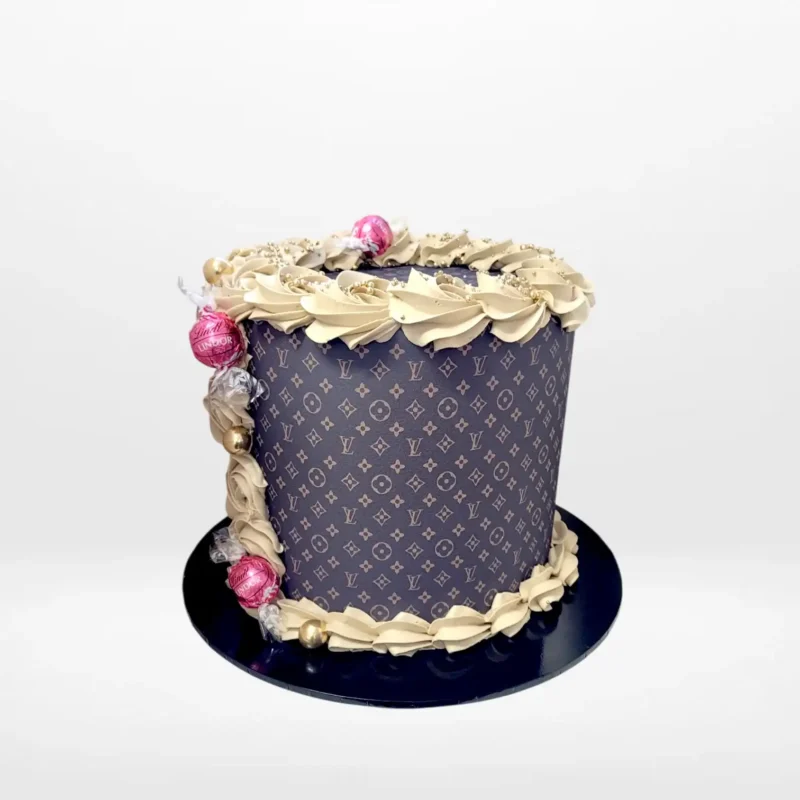 Louis Vuitton Birthday Cake | Cake Shop Kings Heath Louis Vuitton Birthday Cake with designer inspired details, cake shop Kings Heath