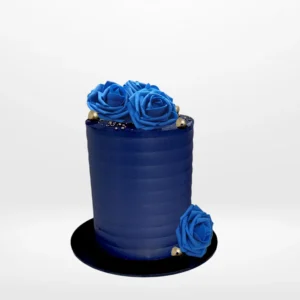 Elegant Navy Cake Design | Cake Shop Solihull Navy Cake with edible and non-edible prints