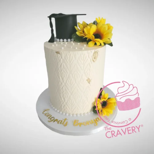 Nurse graduation cake with medical themed decorations by cake makers in Birmingham