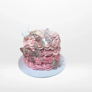 Pink Ombre Cake | Birthday Cake Shop Birmingham Pink Ombre Cake from The Cravery’s birthday cake shop Birmingham