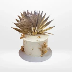 White and Gold Cake | Birmingham Birthday Cake Delivery White and Gold Cake from Birmingham Birthday Cake Delivery