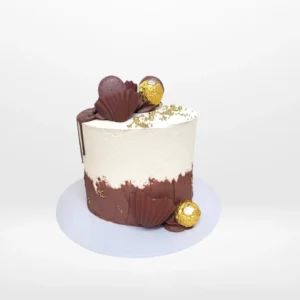 A Cake Chocolate by The Cravery, rich handcrafted chocolate celebration cake available for birthday cakes in Birmingham UK.