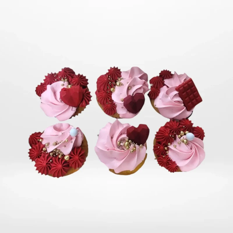 Anniversary Cupcakes, The Cravery Birmingham Anniversary Cupcakes by The Cravery, elegant handcrafted cupcakes for couples, delivered across Birmingham.