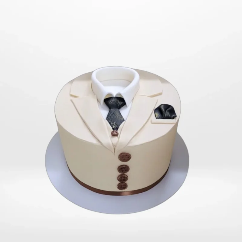 Birthday Cake for Dad by The Cravery | Cake Shop Smethwick High Street Elegant birthday cake for dad crafted by The Cravery Cake Shop in Birmingham, decorated with warm tones and stylish details.