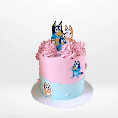 Bluey Birthday Cake by The Cravery Cake Shop Shirley.