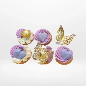 Butterfly Cupcakes, The Cravery Birmingham Butterfly Cupcakes by The Cravery, elegant cupcakes topped with edible butterfly decorations, baked fresh in Birmingham.