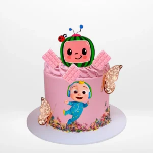 Cake Cocomelon by The Cravery, colourful children’s birthday cake from our cake shop in Bearwood.