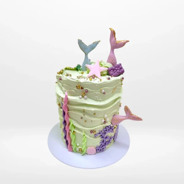Cake Under the Sea by The Cravery, handcrafted ocean-themed celebration cake from our cake shop in Solihull.