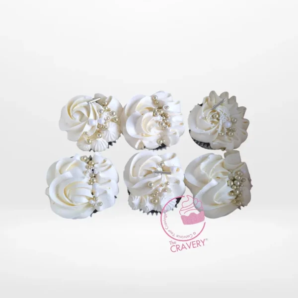 Cupcakes Wedding by The Cravery, handcrafted Birmingham cupcakes for weddings.