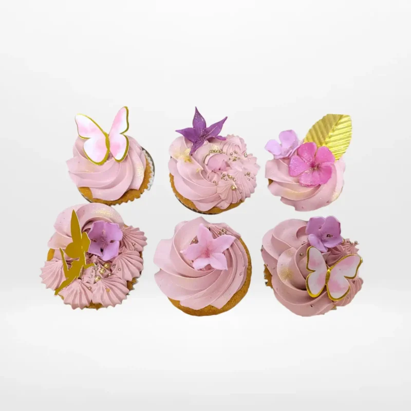 Fairy Butterfly Cakes, The Cravery Birmingham Fairy Butterfly Cakes by The Cravery, handcrafted cupcakes with butterfly decorations, freshly baked in Birmingham.