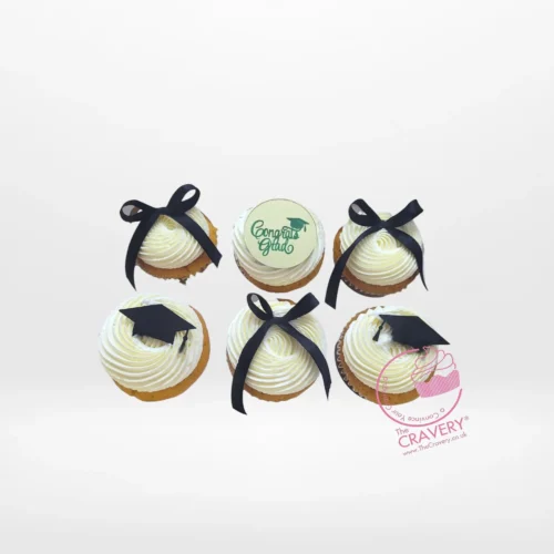 Bows Cupcakes by The Cravery, handcrafted cupcakes with elegant bow decorations made in Birmingham.