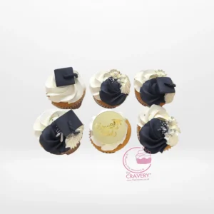 Graduation Cupcake Ideas, The Cravery Birmingham Graduation Cupcake Ideas by The Cravery, handcrafted designs with cupcake delivery in Birmingham.