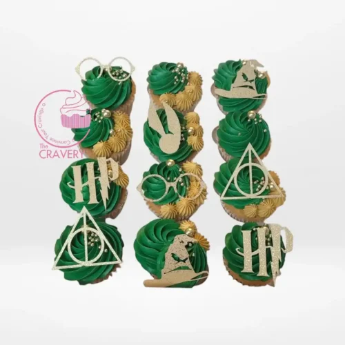 Harry Potter Cupcake Ideas by The Cravery, wizard-themed handcrafted cupcakes baked fresh in Birmingham.
