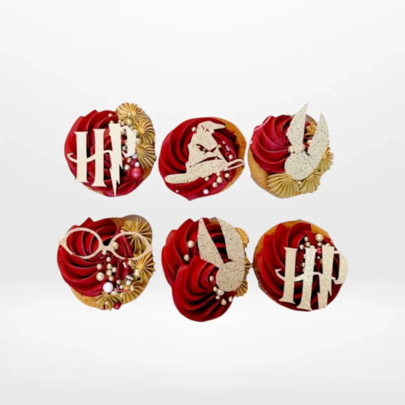 Harry Potter Cupcakes, The Cravery Birmingham Harry Potter Cupcakes by The Cravery, handcrafted wizard-themed cupcakes baked fresh in Birmingham.