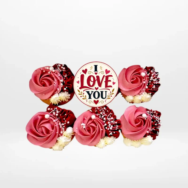 I Love You Cupcakes, The Cravery Birmingham I Love You Cupcakes by The Cravery, handcrafted romantic cupcakes with cupcake delivery in Birmingham.