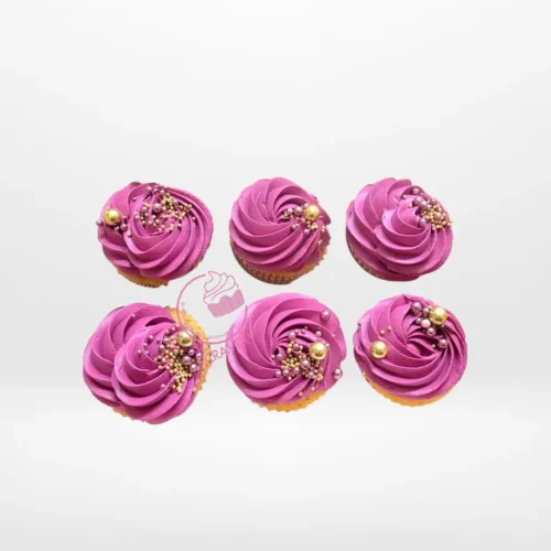 Lilac Cupcakes by The Cravery, elegant purple cupcakes handcrafted and freshly baked in Birmingham.