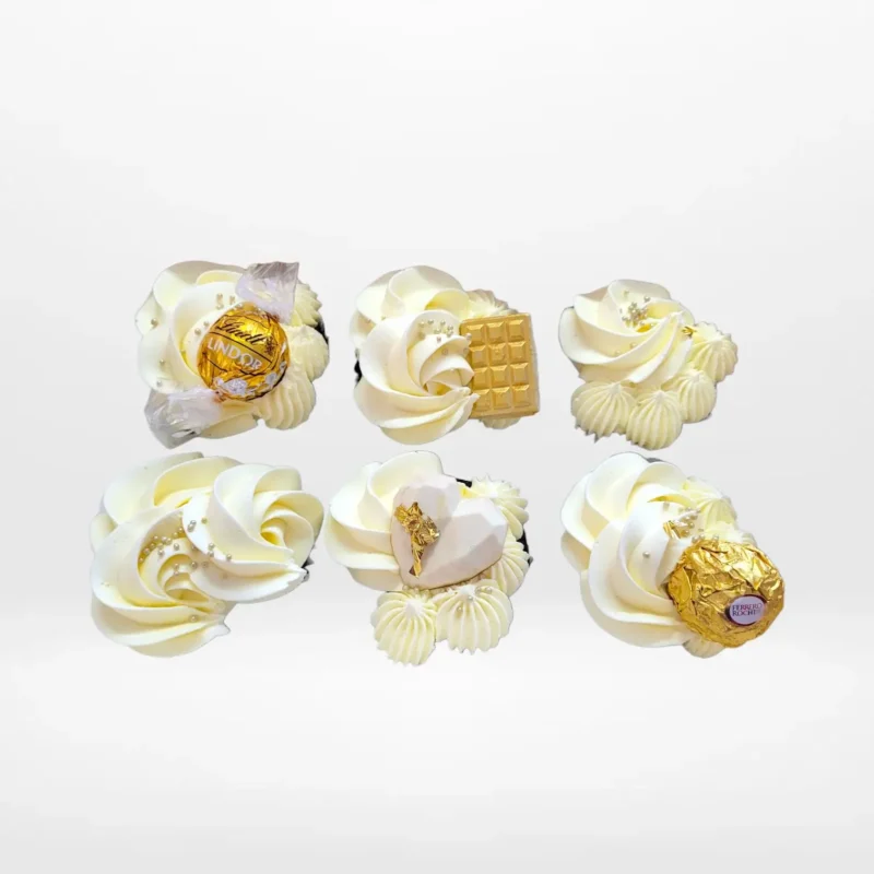 Lindt Cupcakes, The Cravery Birmingham Lindt Cupcakes by The Cravery, luxury chocolate cupcakes topped with Lindt truffles, baked fresh in Birmingham.