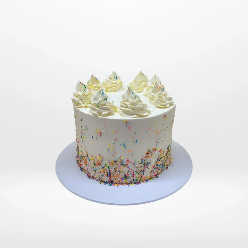 Pastel Rainbow Cake, The Cravery Shirley Pastel Rainbow Cake by The Cravery, colourful handcrafted cake made fresh at our cake shop in Shirley.