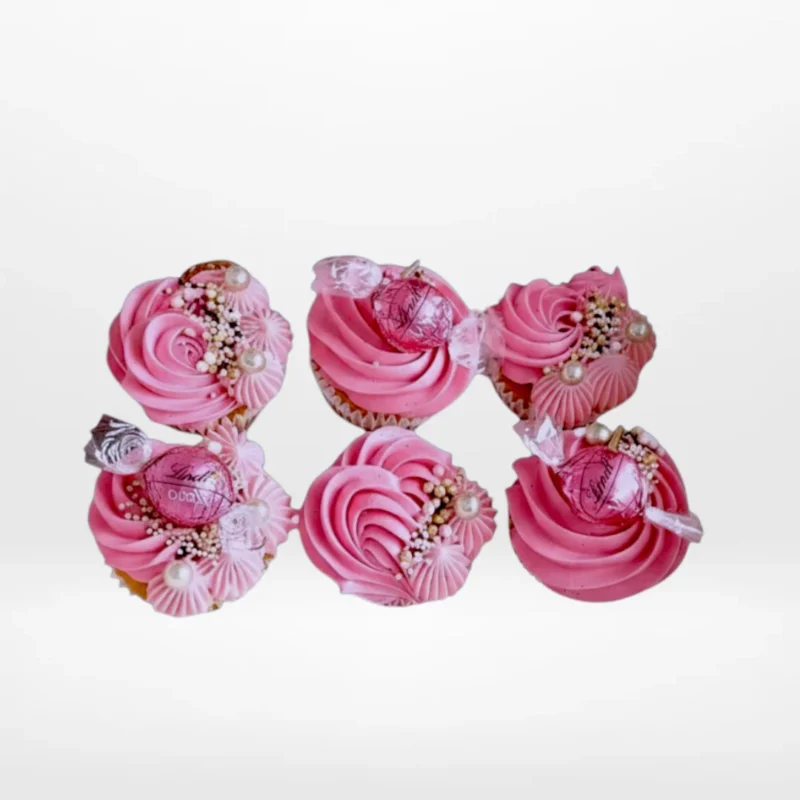 Pink Cupcakes, The Cravery Birmingham Pink Cupcakes by The Cravery, handcrafted cupcakes with elegant pink frosting, baked in Birmingham.