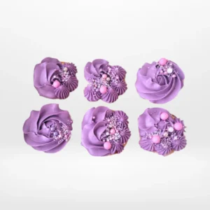 Pink and Purple Cupcakes, The Cravery Walsall Pink and Purple Cupcakes by The Cravery, handcrafted, colourful cupcakes with buttercream frosting, freshly baked in Walsall.