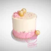 Pink and White Cake from Cake Shop Moseley