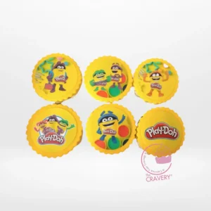 Play Doh Cupcakes, The Cravery Birmingham Play Doh Cupcakes by The Cravery, colourful handcrafted cupcakes inspired by Play Doh, baked fresh in Birmingham.