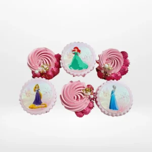 Princess Cupcakes, The Cravery Birmingham Princess Cupcakes by The Cravery, handcrafted cupcakes with fairytale and crown decorations, freshly baked in Birmingham.