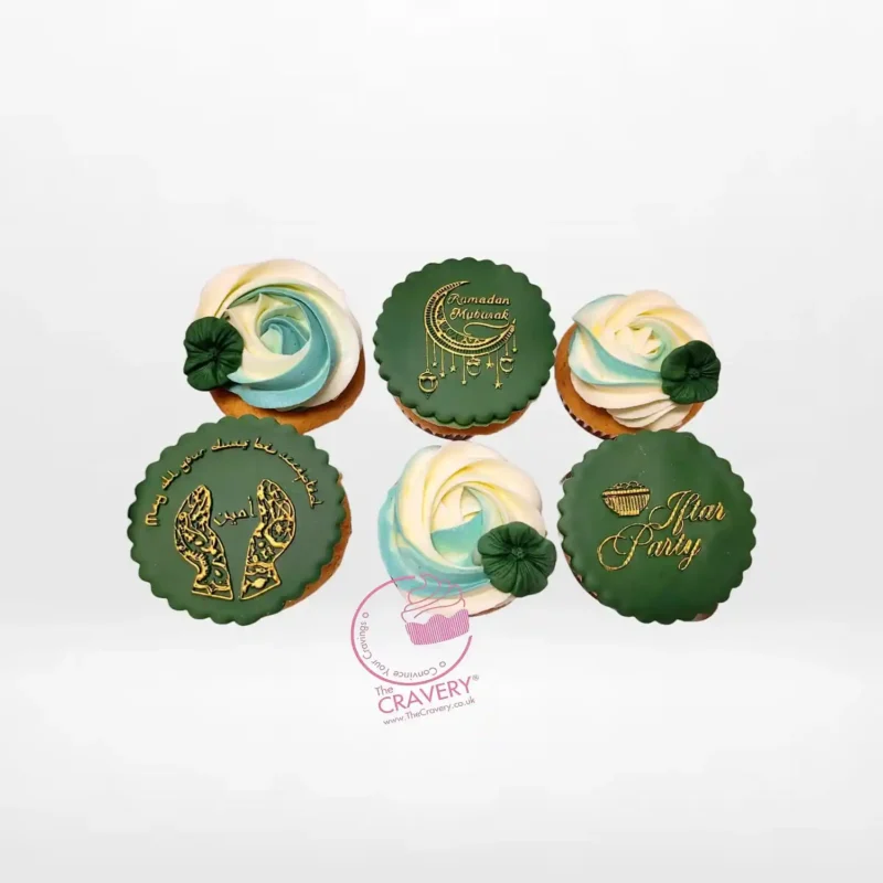 Ramadan Cupcakes, The Cravery Sutton Coldfield Ramadan Cupcakes by The Cravery, handcrafted festive cupcakes in Sutton Coldfield.