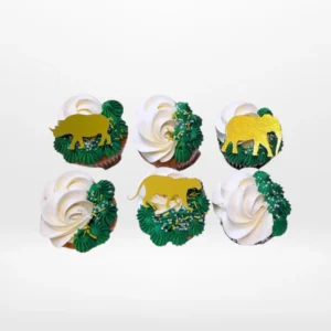 Safari Cupcakes by The Cravery, animal themed cupcakes handcrafted and freshly baked in Sutton Coldfield.