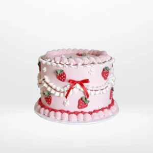 Strawberry Cake | Cake Shop Moseley Cake with Strawberry from Cake Shop Moseley
