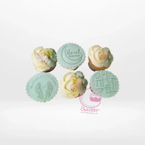 Umrah Cupcakes, The Cravery Birmingham Umrah Cupcakes by The Cravery, elegant Islamic-themed cupcakes baked fresh in Birmingham.